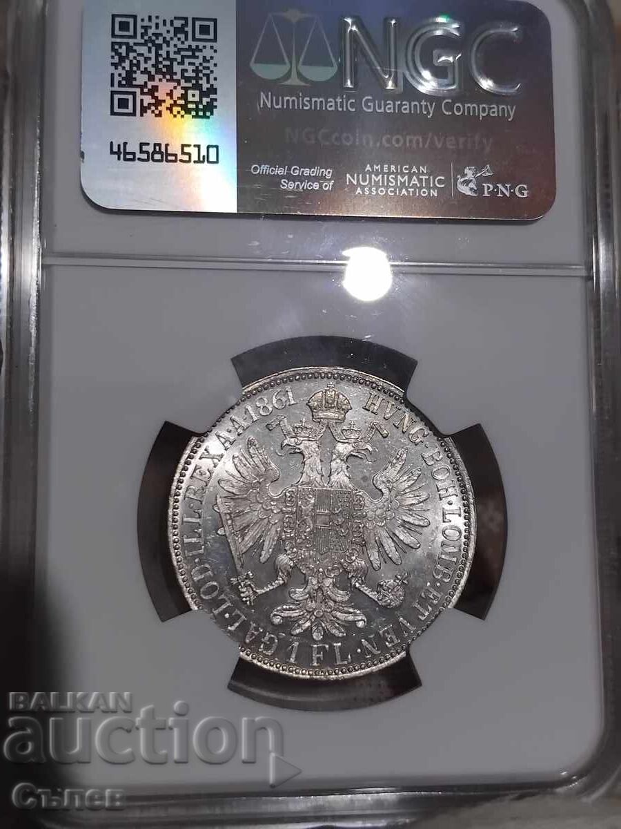 1 Florin 1861 cu preț 220.00 BGN | € 112.48