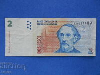 2 πέσος 1997 g. Αργεντινή
