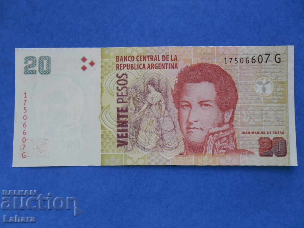 20 pesos 2008 Argentina