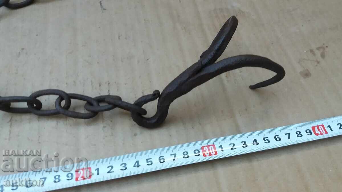 СТАРА КОВАНА КУКА, ЧЕНГЕЛ ЗА ВАДЕНЕ НА БАКЪРИ ОТ КЛАДЕНЕЦ - 5 СТАРА КОВАНА КУКА, ЧЕНГЕЛ ЗА ВАДЕНЕ НА БАКЪРИ ОТ КЛАДЕНЕЦ - 5