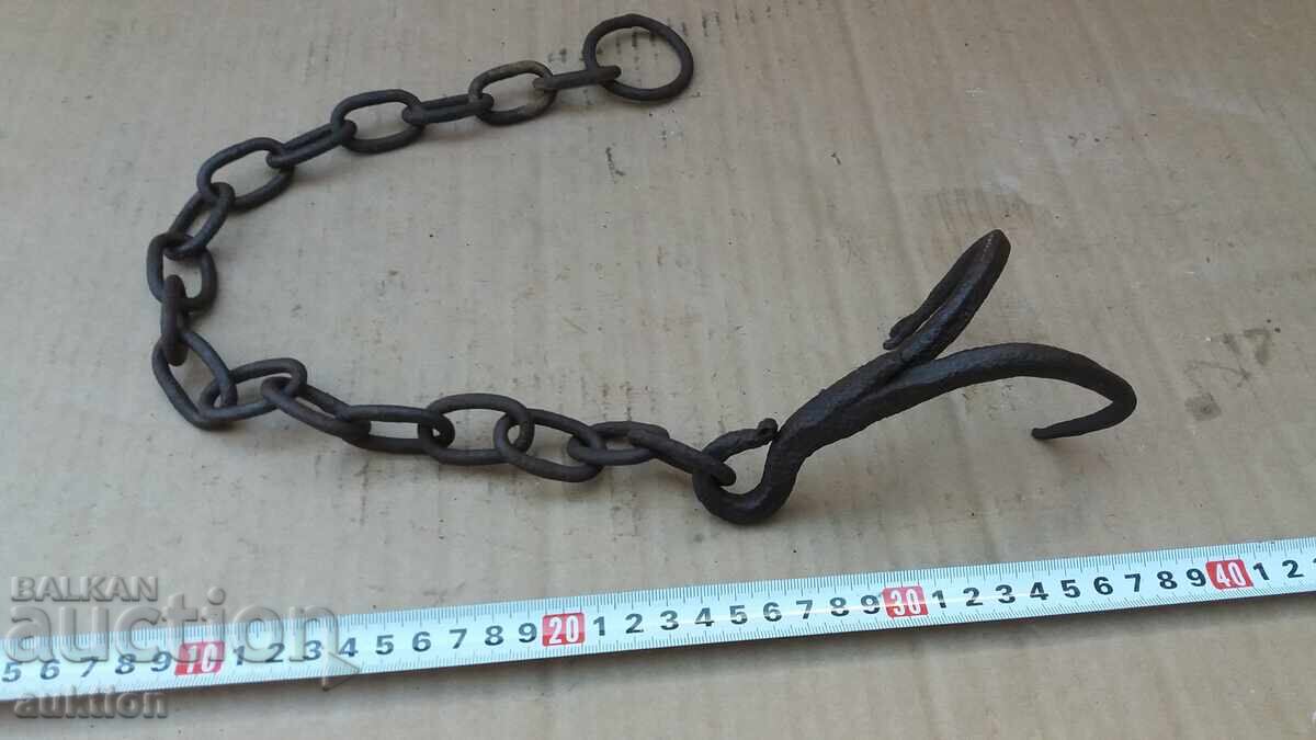 СТАРА КОВАНА КУКА, ЧЕНГЕЛ ЗА ВАДЕНЕ НА БАКЪРИ ОТ КЛАДЕНЕЦ - 6 СТАРА КОВАНА КУКА, ЧЕНГЕЛ ЗА ВАДЕНЕ НА БАКЪРИ ОТ КЛАДЕНЕЦ - 6