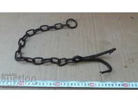 CÂRLIG VECHI FORJAT, CÂRLIG PENTRU SCOATEREA GALEȚILOR DIN FÂNTÂNĂ