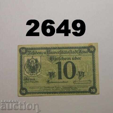 Jena 10 pfennig 1917 Germania