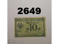 Jena 10 pfennig 1917 Germany