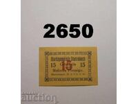 Stammbach 15 pfennig 1917 Germany