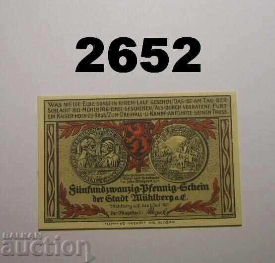 Muhlberg 25 pfennig 1921 Германия