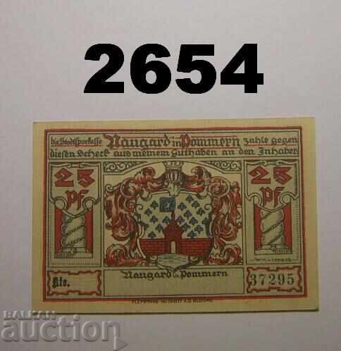 Naugard 25 pfennig 1922 Germania
