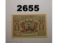 Naugard 50 pfennig 1922 Germany