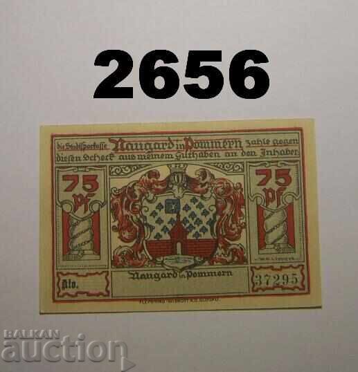Naugard 75 pfennig 1922 Германия