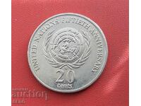 Australia - 20 Cent 1995 - 50th Anniversary of the UN