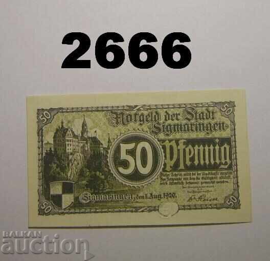 Σίγκμαρινγκεν 50 φενίχ 1920 Γερμανία Σίγκμαρινγκεν 50 φενίχ 1920 Γερμανία