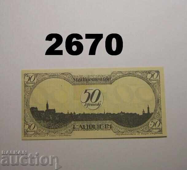 Λάουπχαϊμ 50 pfennig 1919 Γερμανία με τιμή 4.00 BGN | € 2.05