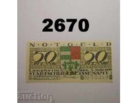 Laupheim 50 pfennig 1919 Germania