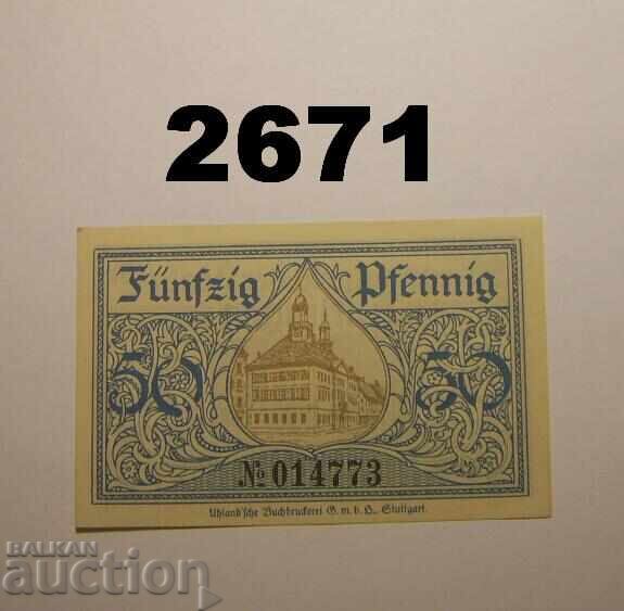 Τύτλινγκεν 50 pfennig 1918 Γερμανία με τιμή 3.00 BGN | € 1.53 Τύτλινγκεν 50 pfennig 1918 Γερμανία με τιμή 3.00 BGN | € 1.53
