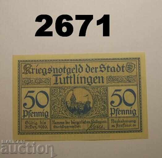 Τύτλινγκεν 50 pfennig 1918 Γερμανία Τύτλινγκεν 50 pfennig 1918 Γερμανία
