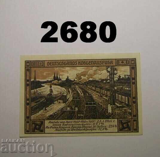 Bitterfeld 50 pfennig 1921 Germania cu preț 2.00 BGN | € 1.02