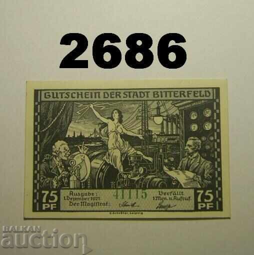 Bitterfeld 75 pfennig 1921 Germania