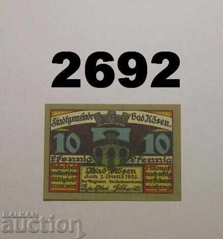 Bad Kösen 10 pfennig 1921 Germany