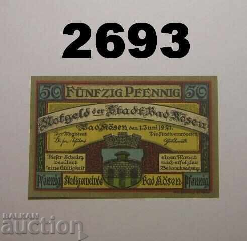 Bad Kösen 50 pfennig 1921 Germany with price 2.00 BGN | € 1.02
