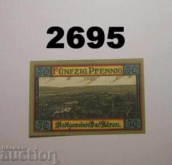 Bad Kösen 50 pfennig 1921 Germany with price 2.50 BGN | € 1.28