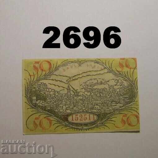 Baden-Baden 50 pfennig 1919 Germany with price 1.50 BGN | € 0.77