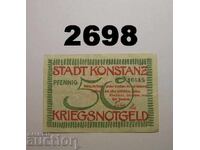 Κωνστάντζα 50 pfennig 1918 Γερμανία
