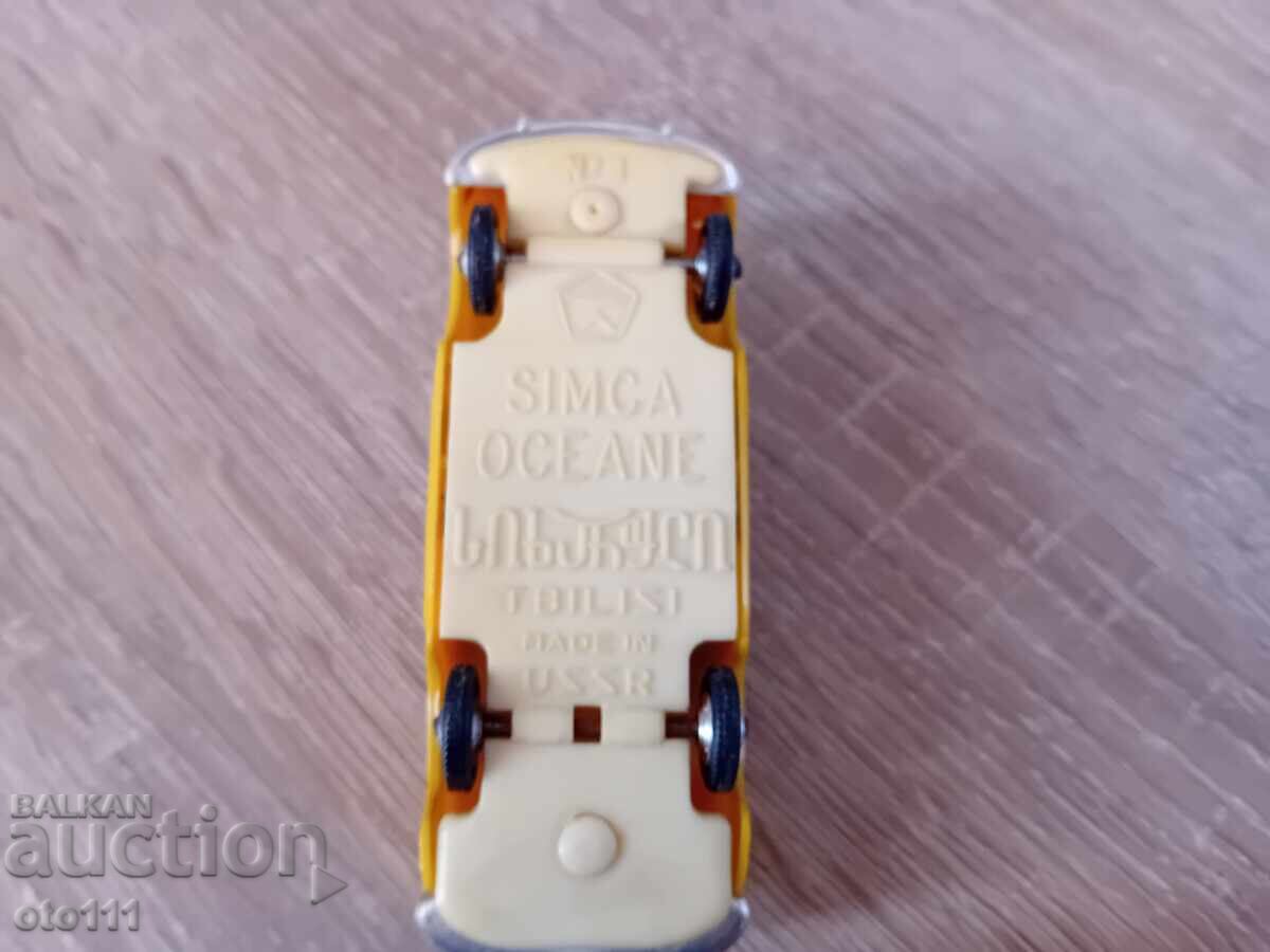OLD TOY SIMCA OCEANE - USSR - 6 OLD TOY SIMCA OCEANE - USSR - 6