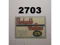 Dassow 25 pfennig 1921 Germany