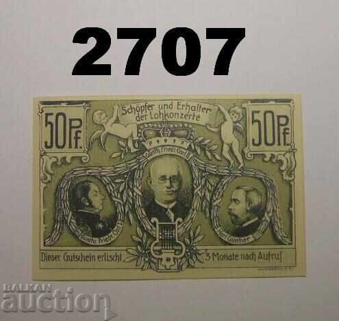 Sondershausen 50 pfennig 1921 Germany with price 2.50 BGN | € 1.28