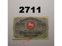 Braunschweig 50 Pfennig 1921 Germany