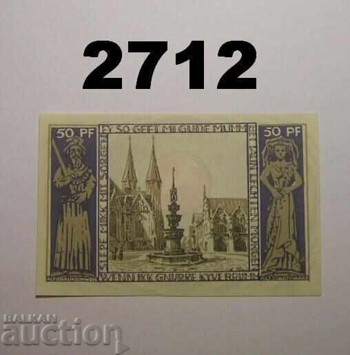 Braunschweig 50 pfennig 1921 Германия с цена 1.50 лв. | € 0.77
