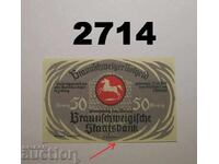 Braunschweig 50 Pfennig 1921 Germany