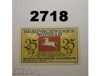 Braunschweig 25 pfennig 1921 Germany
