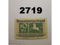 Braunschweig 10 pfennig 1921 Germany