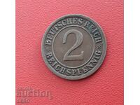 Γερμανία-2 pfennig 1924 F-Stuttgart