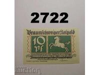 Braunschweig 10 pfennig 1921 Germany