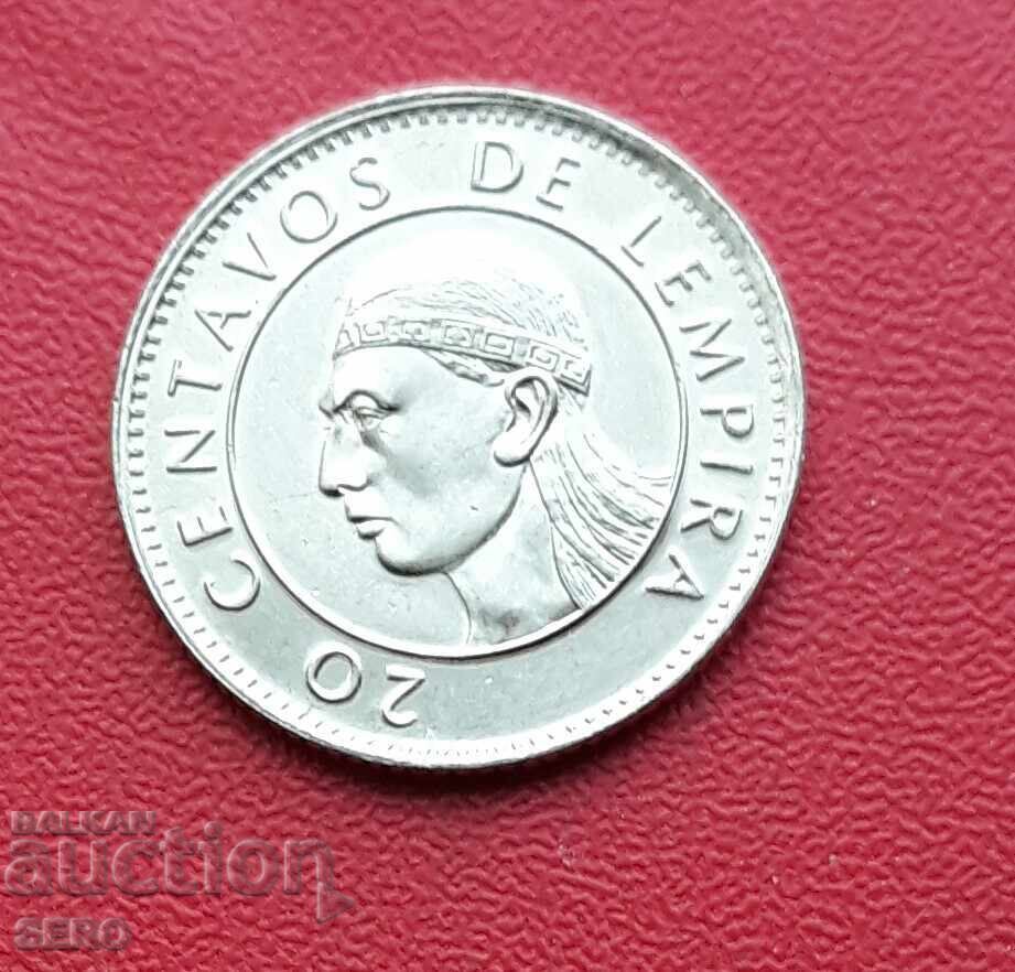 Honduras - 20 Centavos 1991 - Extremely Well Preserved Honduras - 20 Centavos 1991 - Extremely Well Preserved