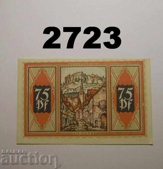 Μπράουνσβαϊγκ 75 πφένιγκ 1921 Γερμανία με τιμή 1.00 BGN | € 0.51