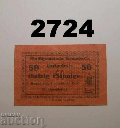 Κρούμπαχ 50 φενίχ 1917 Γερμανία