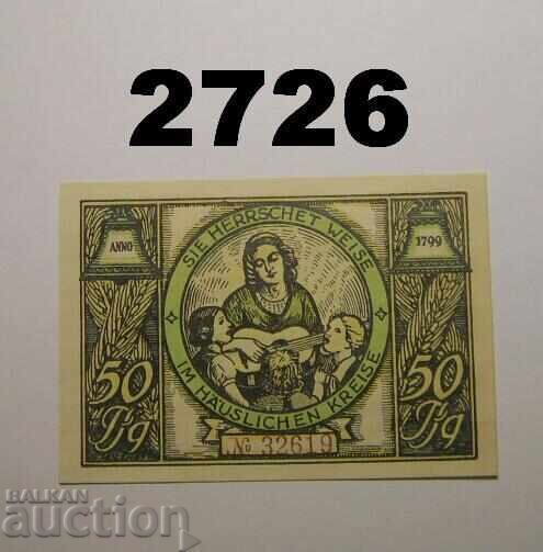 Ρούντολστατ 50 πφέννιχ 1921 Γερμανία Ρούντολστατ 50 πφέννιχ 1921 Γερμανία