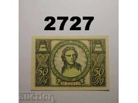 Ρούντολστατ 50 πφέννιχ 1921 Γερμανία