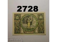 Ρούντολστατ 50 πφέννιχ 1921 Γερμανία