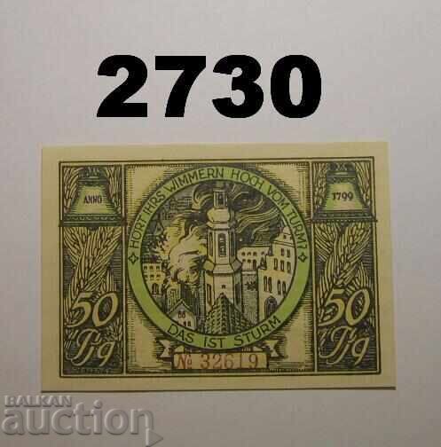 Ρούντολστατ 50 πφέννιχ 1921 Γερμανία