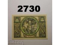 Ρούντολστατ 50 πφέννιχ 1921 Γερμανία