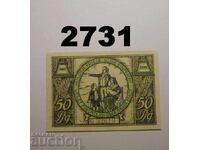 Ρούντολστατ 50 πφέννιχ 1921 Γερμανία