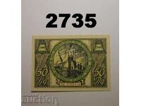 Ρούντολστατ 50 πφέννιχ 1921 Γερμανία