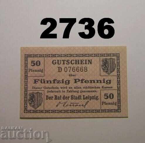 Leipzig 50 pfennig to 31.12.1919 Germany