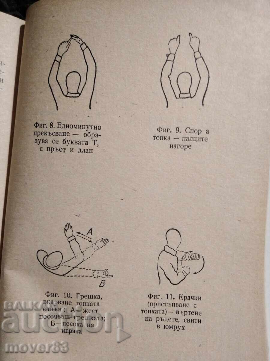 Баскетбол. Съзтезателни правила. 1966 година - 6 Баскетбол. Съзтезателни правила. 1966 година - 6