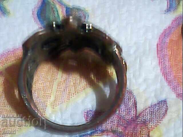 Old silver rings - 7