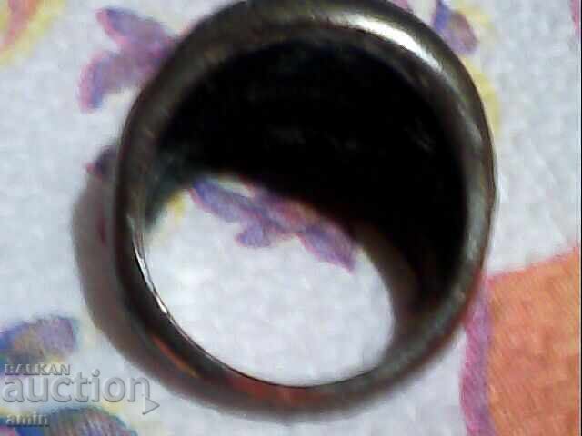 Old silver rings - 5